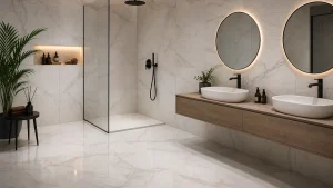 کاشی حمام نمونه برای انتخاب مدل‌های ضدلغزش و بادوام