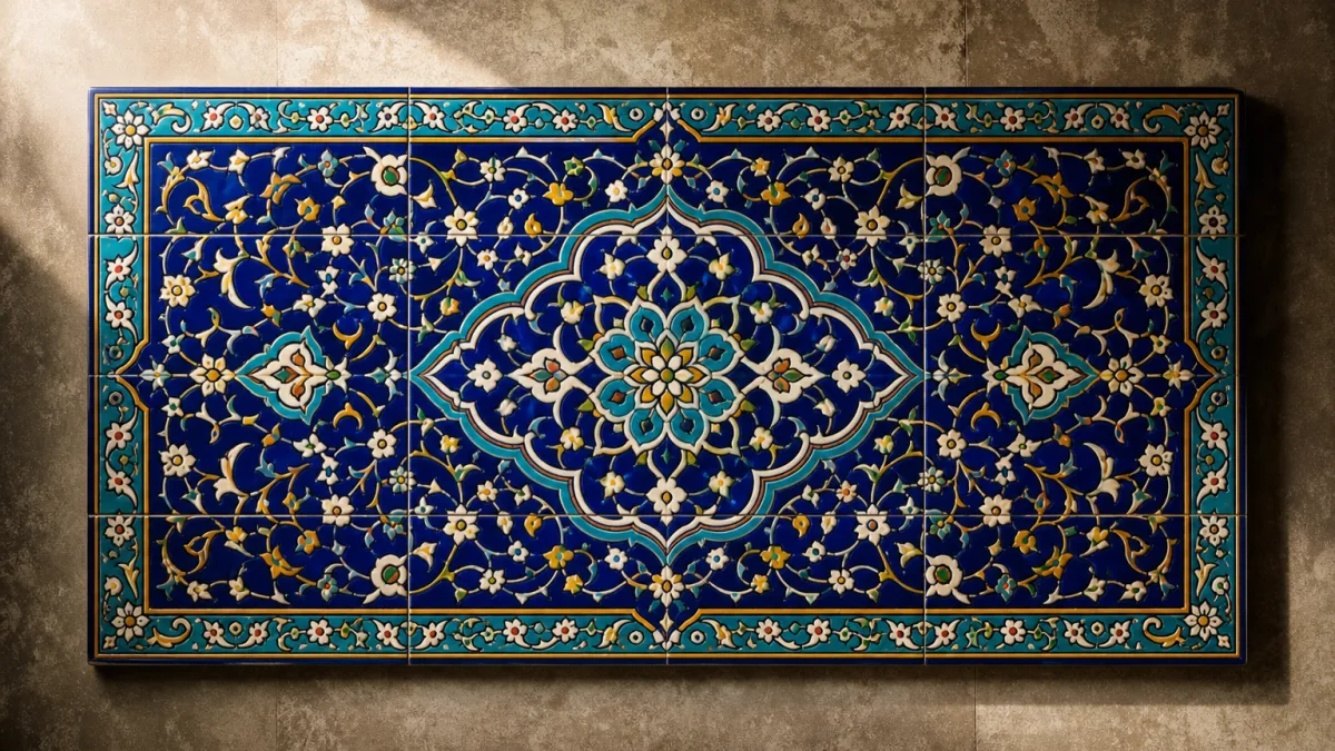 کاشی سنتی کاشان