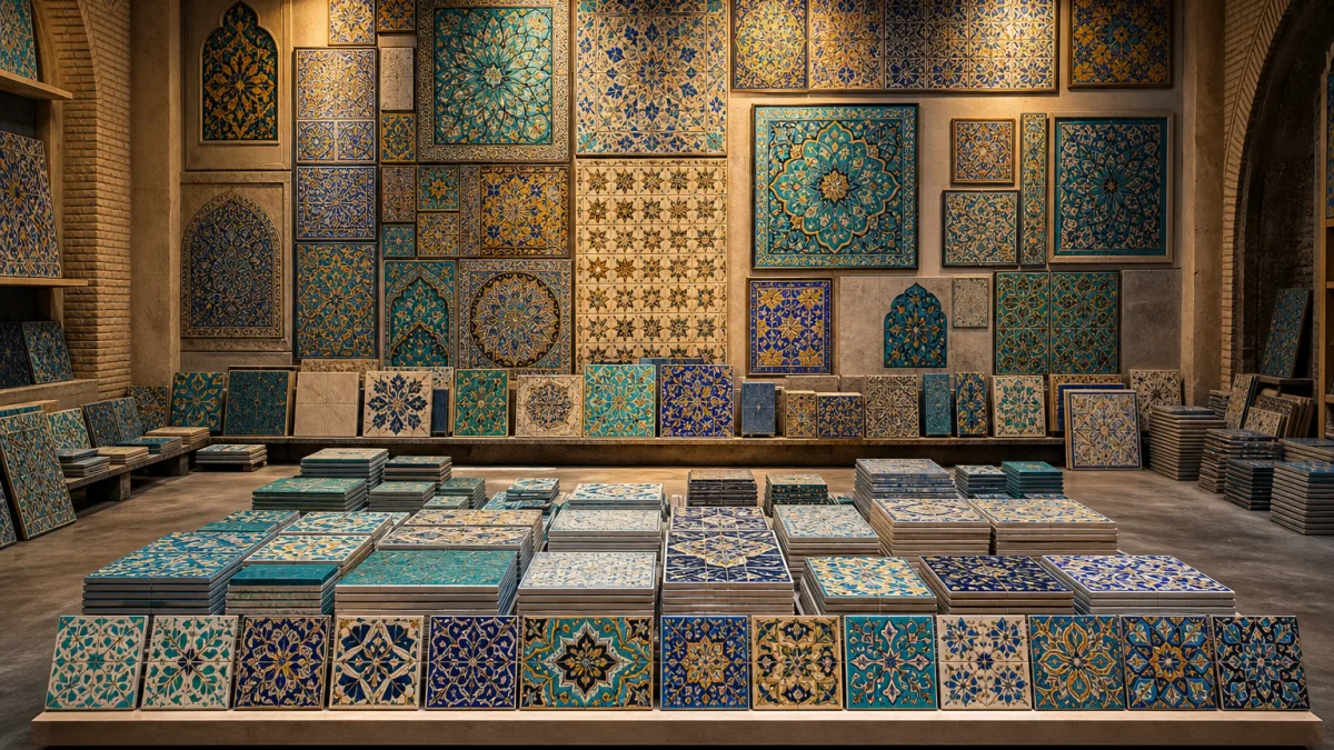 خرید کاشی سنتی یزد
