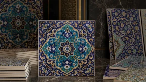 کاشی سرامیک سنتی اصفهان با ساخت دست و لعاب ماندگار