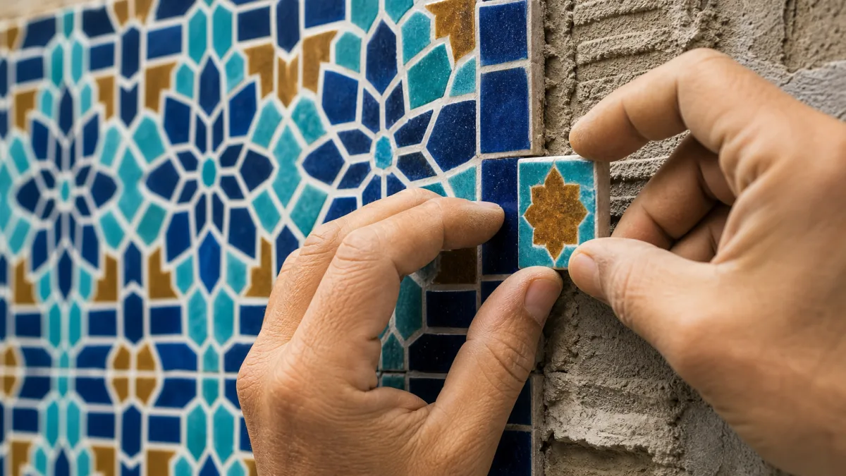 کاشی مینیاتوری سنتی برای انتخاب دقیق در پروژه‌های دکوراتیو