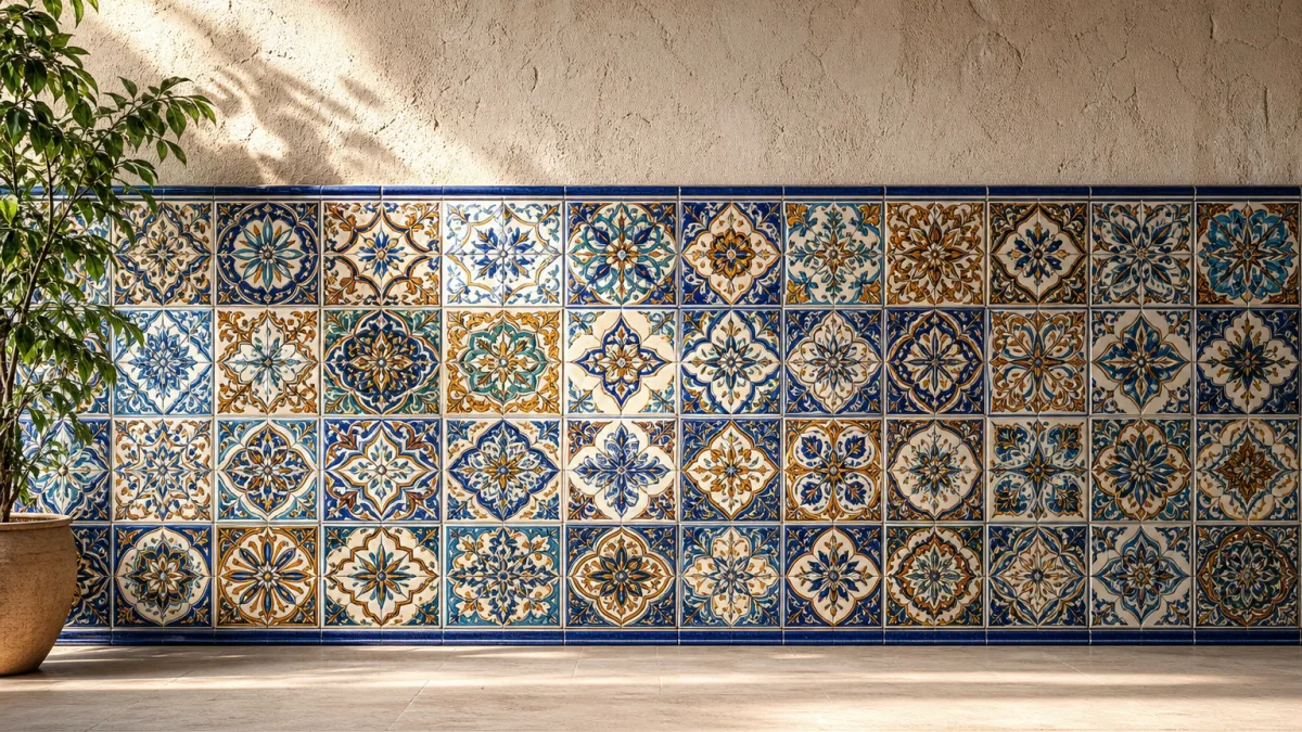کاشی سنتی برای دیوار