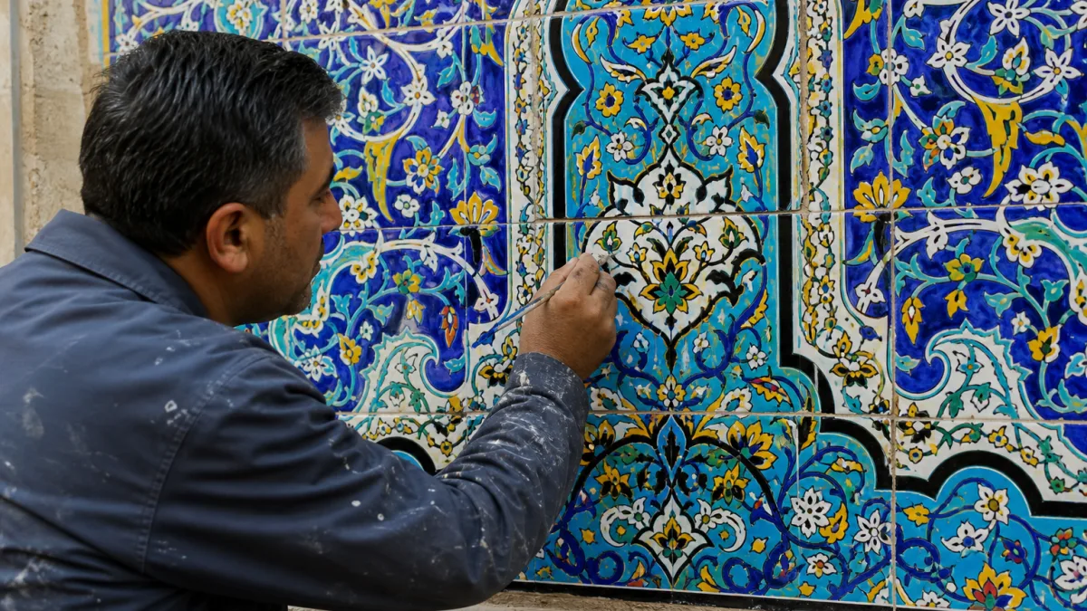 کاشی سنتی مذهبی