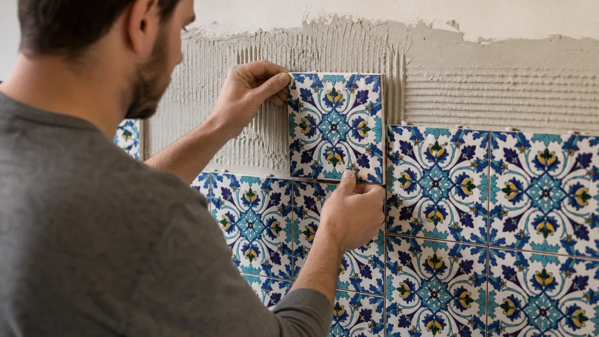 کاشی سنتی تزیینی