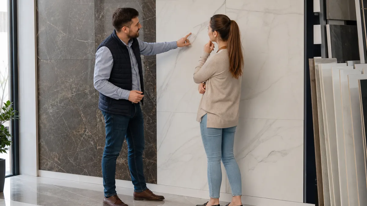 معیار انتخاب کاشی حمام مشکی سفید