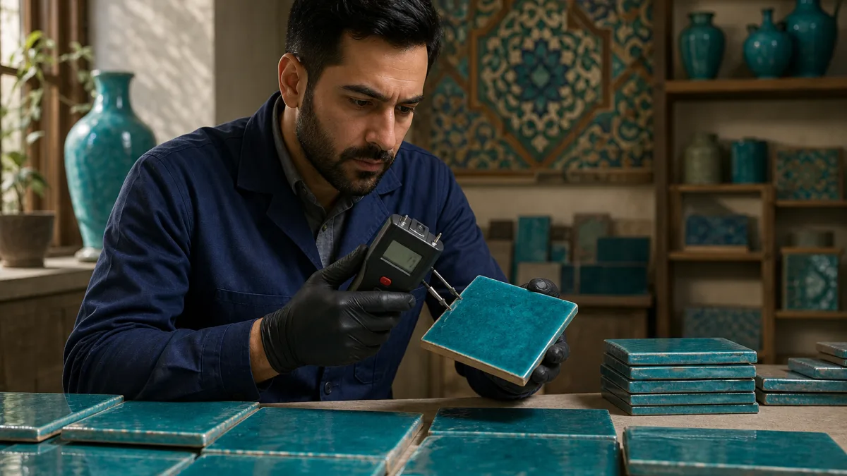 راهنمای خرید کاشی سنتی فیروزه ای