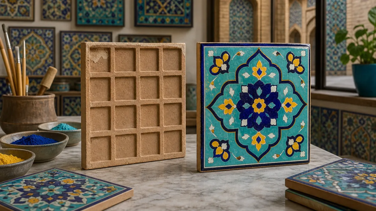 فروش کاشی سنتی تهران بر اساس نوع ساخت
