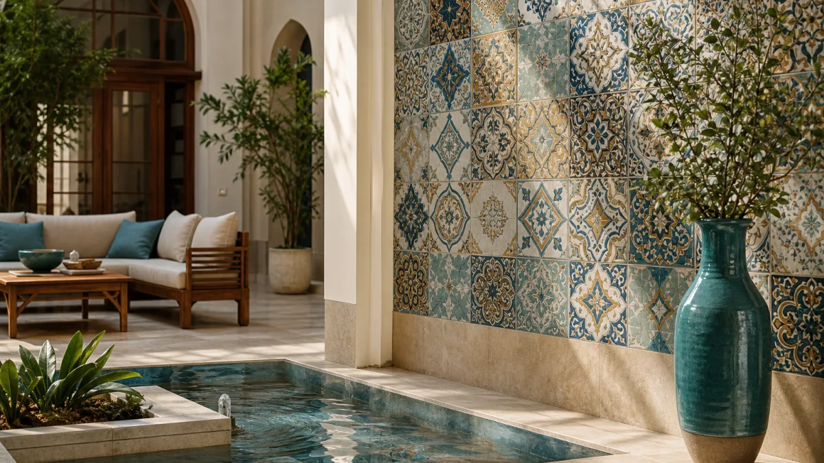 کاشی سنتی مدرن