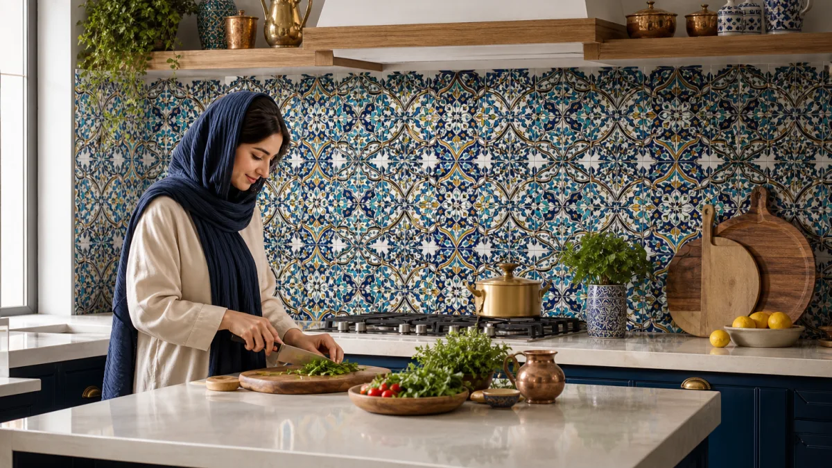 خرید کاشی طرح سنتی ایرانی برای فضاها