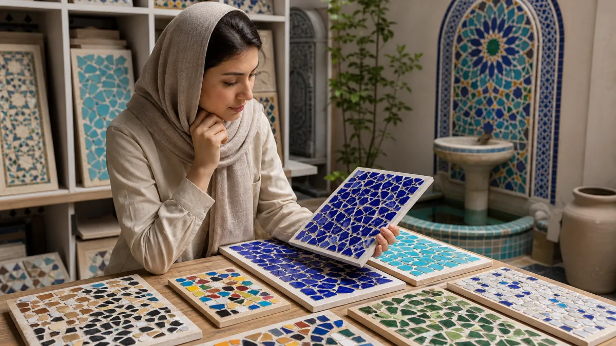 کاشی شکسته سنتی مناسب کدام خریدار است؟
