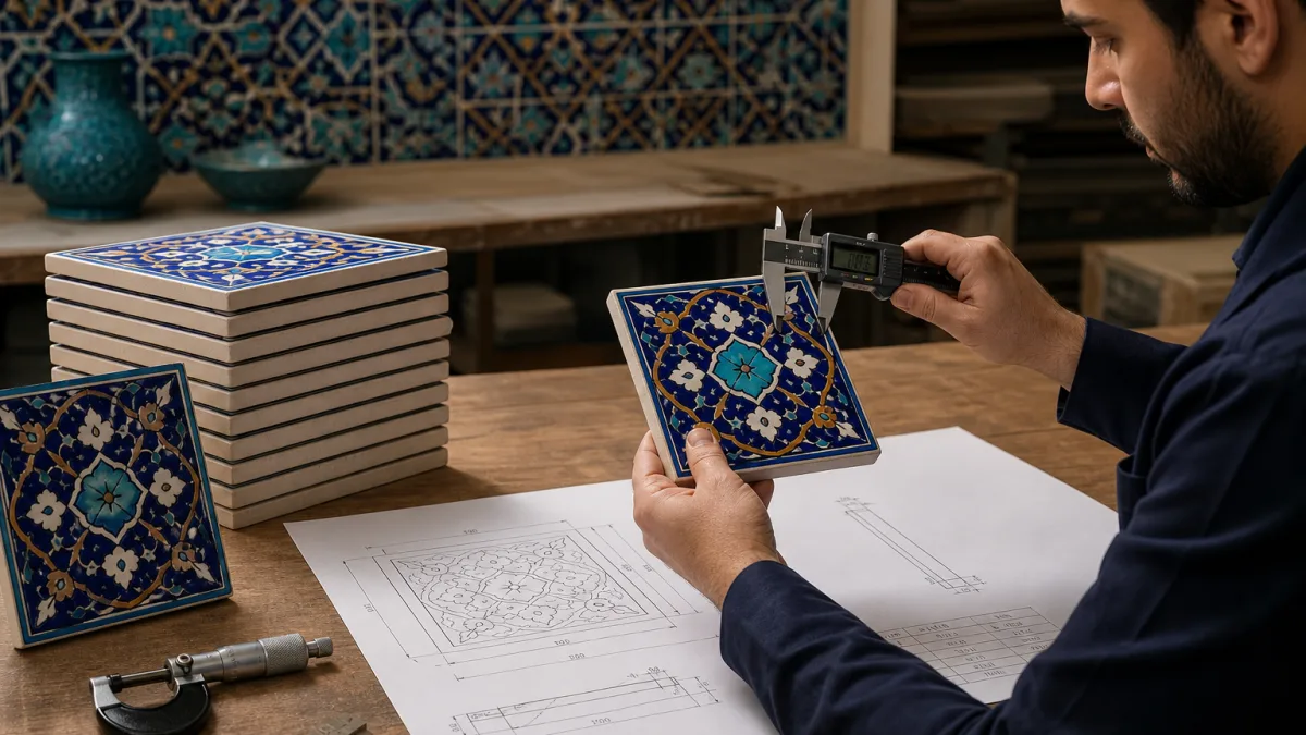خرید فنی کاشی سنتی گوهرشاد مشهد
