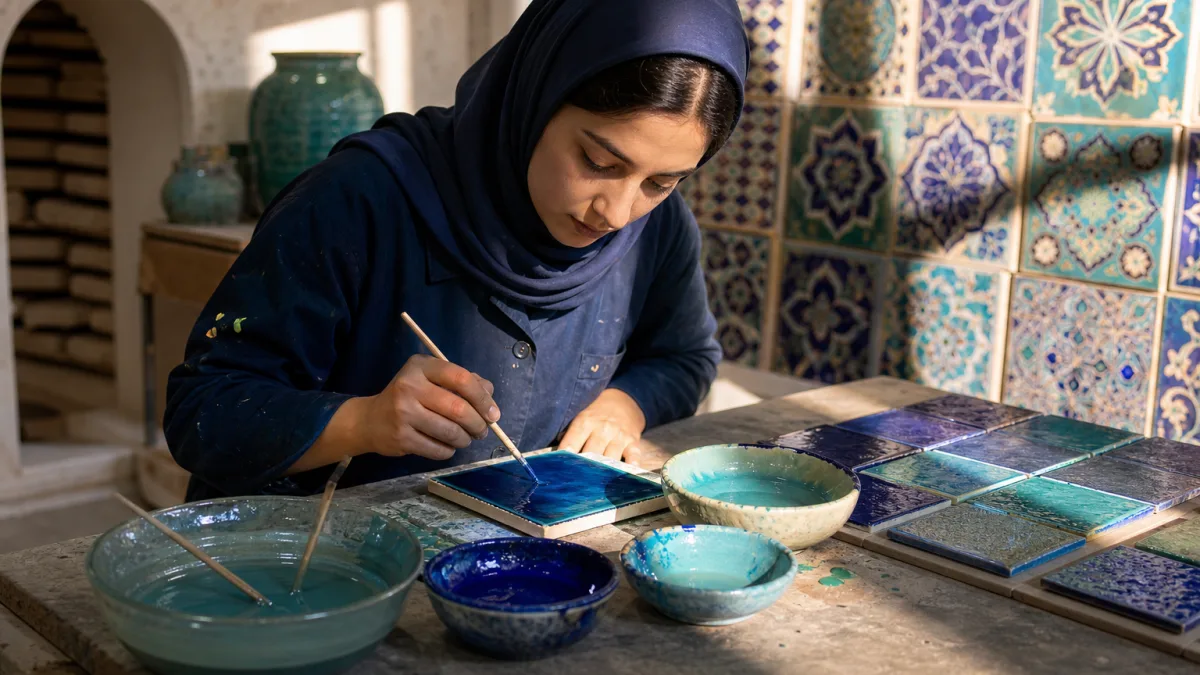 خرید فنی کاشی سنتی گوهرشاد مشهد