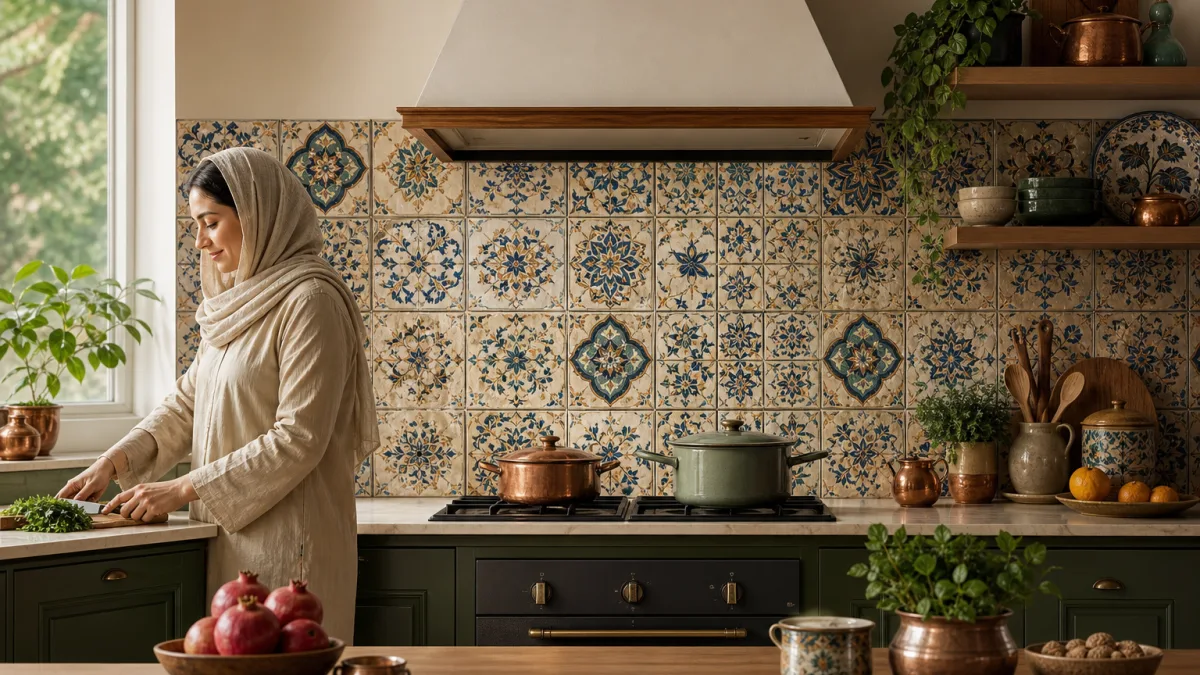کاشی آشپزخانه طرح سنتی یا مدرن؟