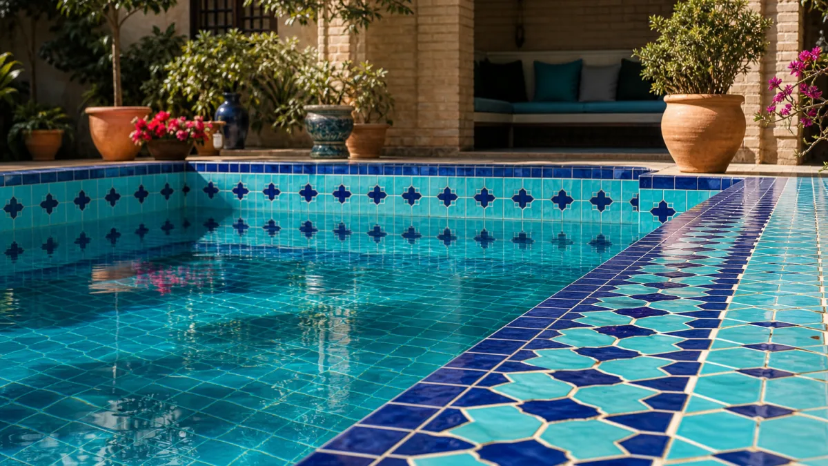 کاشی سنتی استخری چگونه ساخته میشود؟