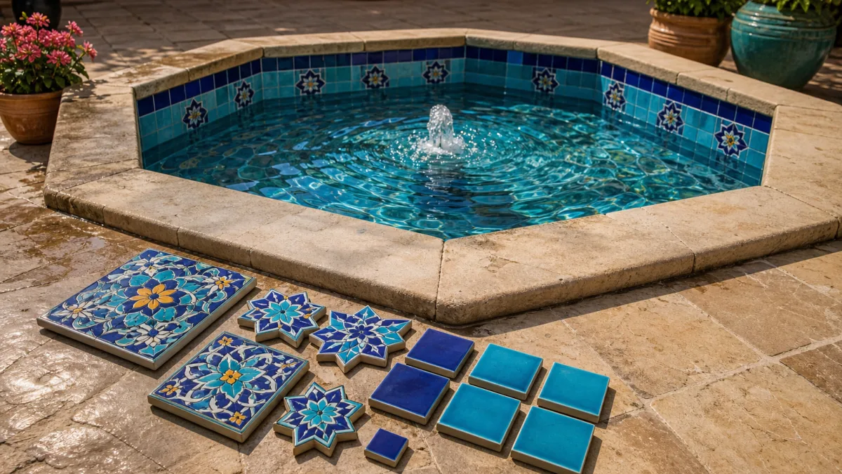 راهنمای سفارش کاشی سنتی برای حوض