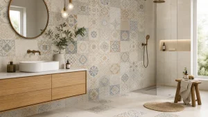 چطور کاشی حمام طرح دار انتخاب کنیم؟