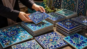 سفال ایرانی و تفاوت کیفیت کاشی سنتی