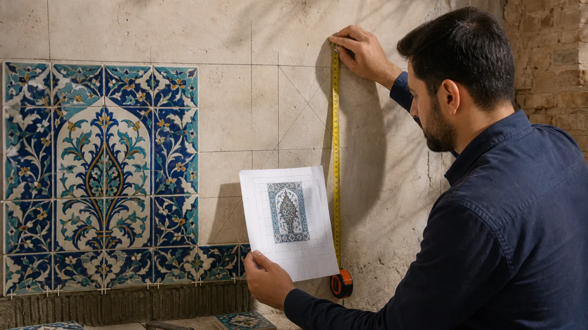 انتخاب هماهنگ کاشی سنتی ناجی مشهد