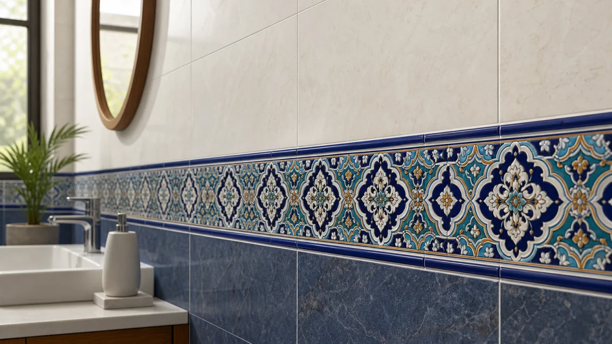 نگهداری آسان کاشی سنتی دستشویی