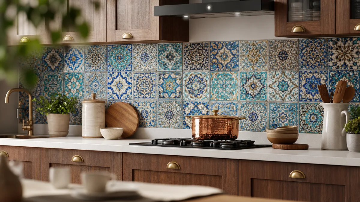 طراحان داخلی برای کاشی سنتی بین کابینتی