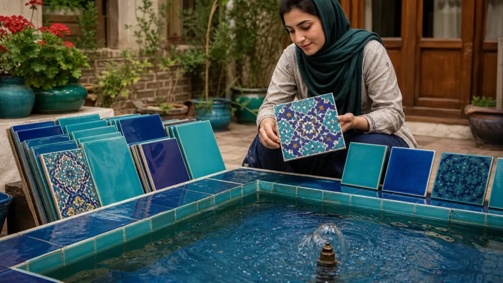 قیمت کاشی حوض سنتی