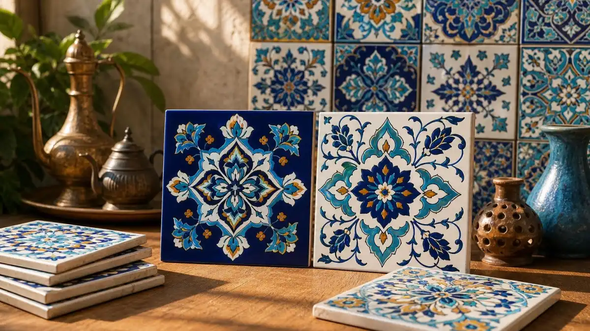 کاشی سنتی چاپی
